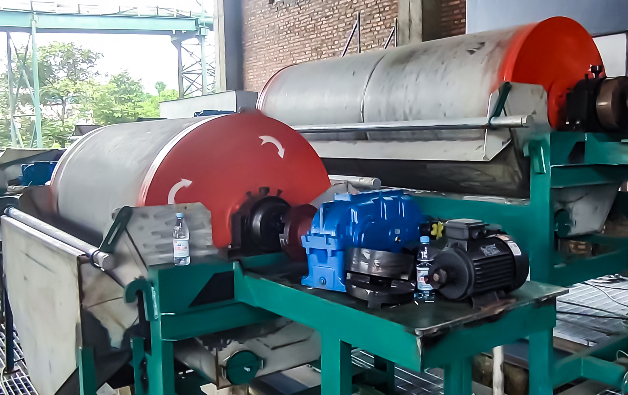 CTB型半逆流式濕式磁選機(jī)現(xiàn)場(chǎng)